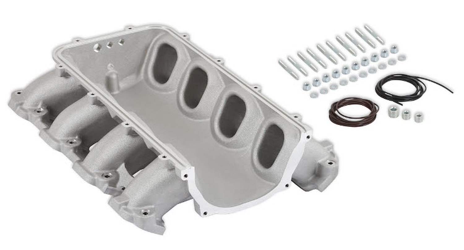 Ultra Lo-Ram Intake Manifold Base for Direct Injected GM Gen V LT Engines (Satin)