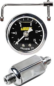 Dual Feed Fuel Line Kit For 4160 Includes:
