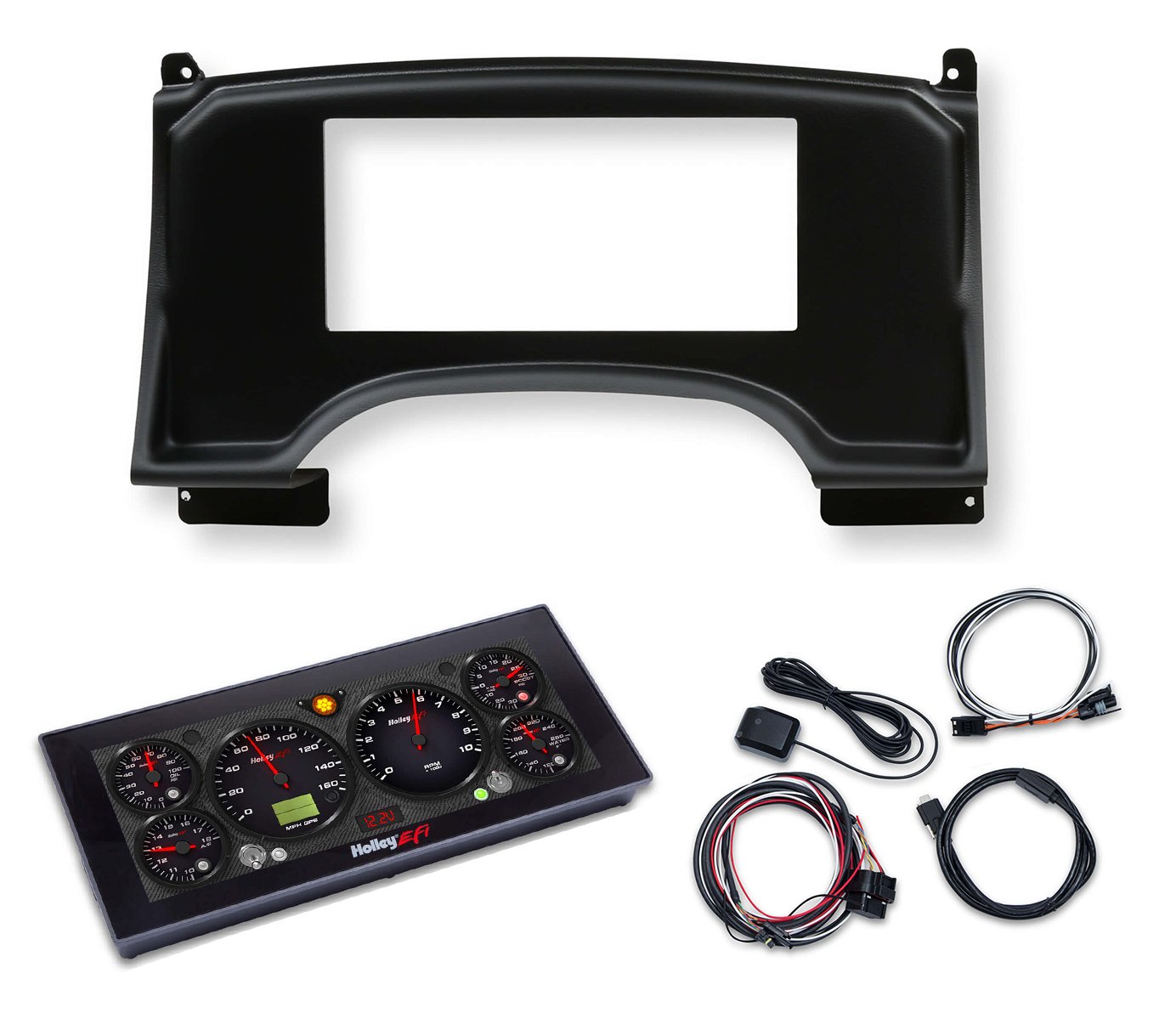 EFI Dash Bezel and 6.86 in. Pro Dash for 1994-1997 Chevy S-10/GMC Sonoma
