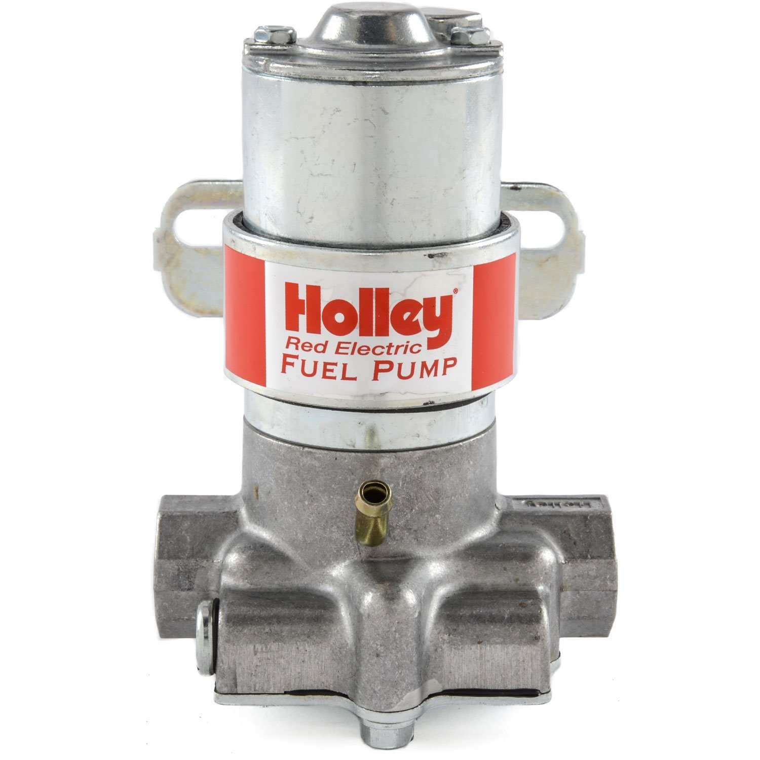Holley 712-801-1: Red Marine Standard Pressure Electric Fuel Pump 97 gph /  367 lph (free flow) - JEGS