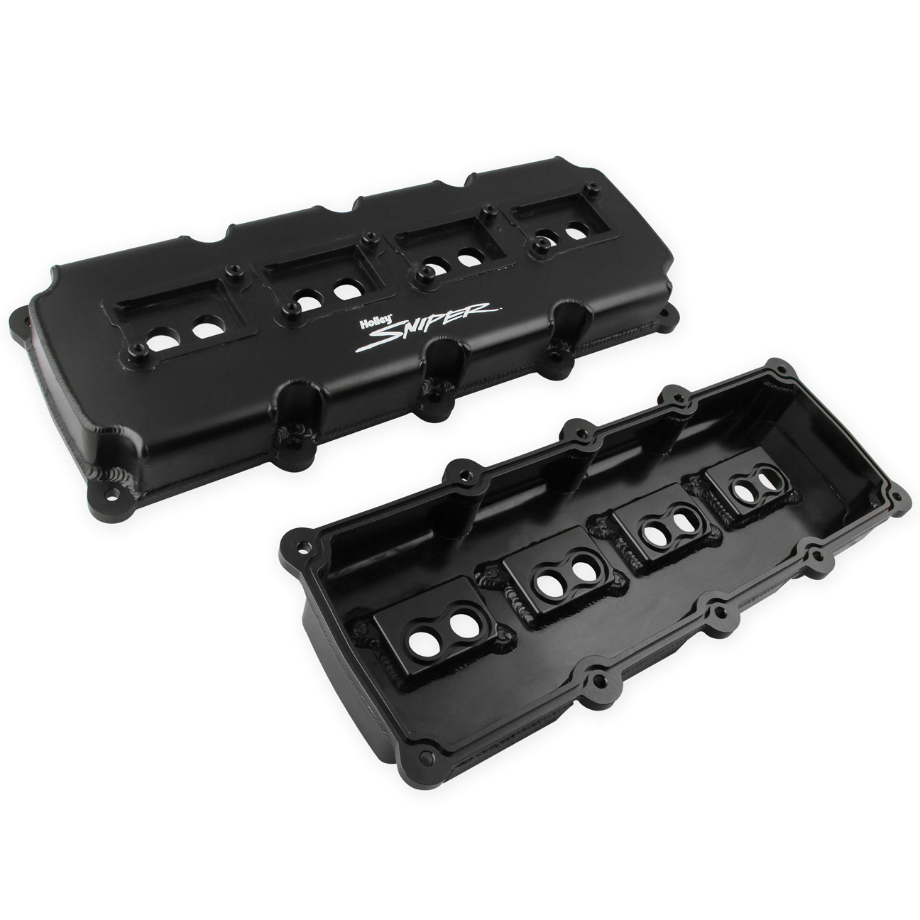 Sniper Fabricated Aluminum Valve Cover Set