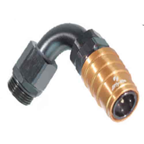 2000 Series Socket -4 AN 90° Male O-Ring