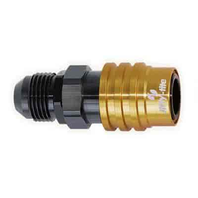 Socket -6 AN Male- Valved EPDM Seals