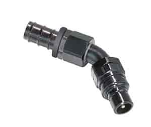 3000 Series Plug -6AN 45° Push Lock Hose End