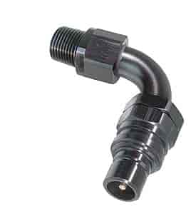 3000 Series Plug 1/4". NPT 90° Male Fitting