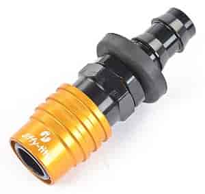 5000 Series Socket -12AN Straight Push-Lock Hose End