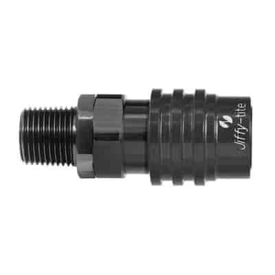 Socket 3/4IN. NPT Male- Non-Valved- Buna Seals Black