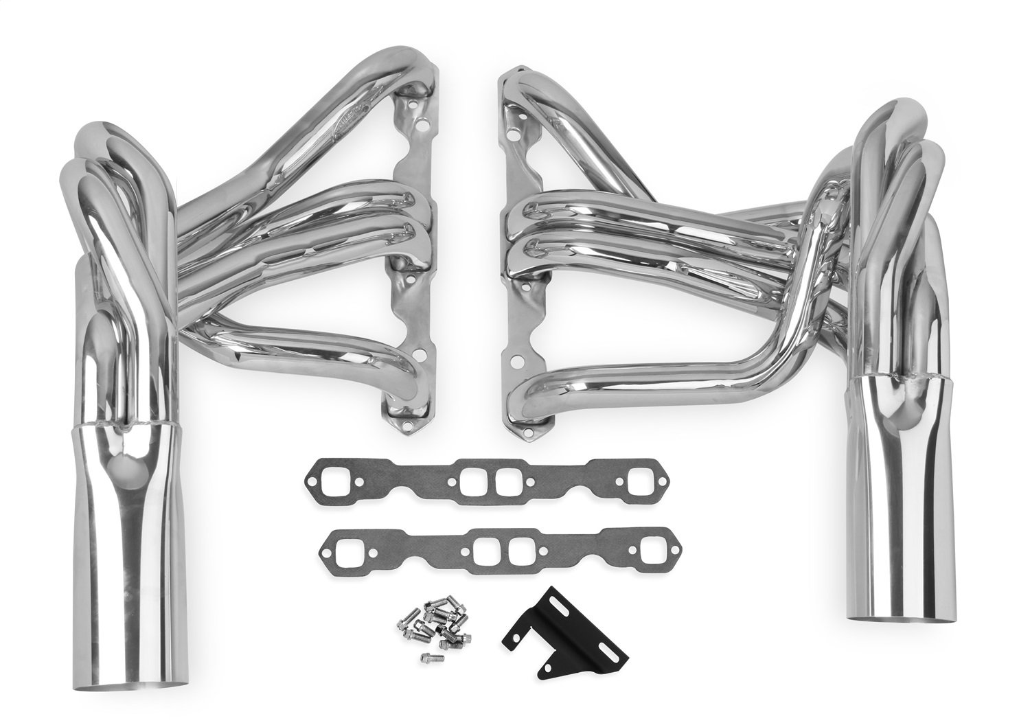 2224-3 Super Competition Long Tube Sidemount Headers 1963-1982 Corvette with Small Block Chevy 265-400