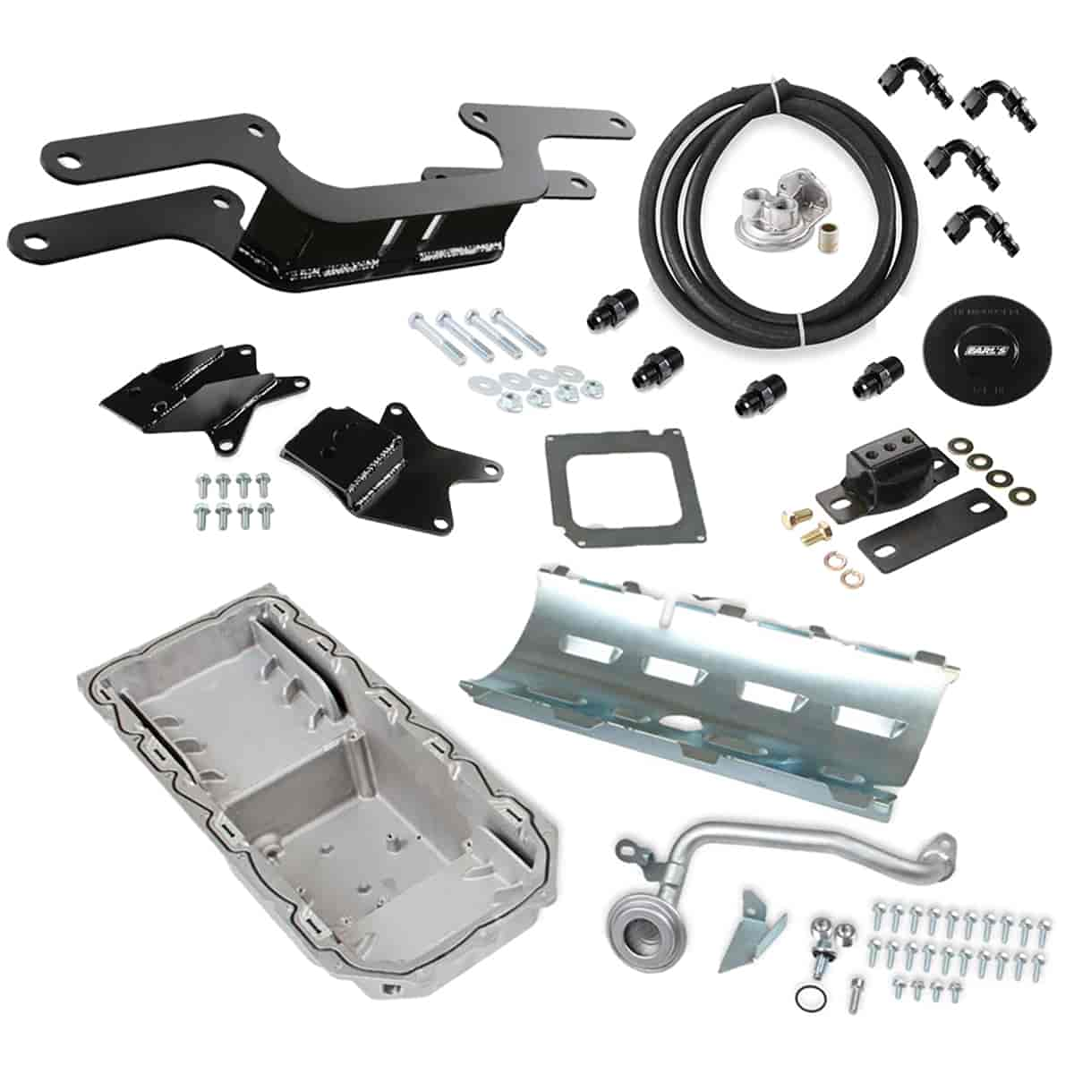 Blackheart Gen III Hemi Non-VVT Engine Swap Kit for Select 1966-1972 Dodge, Plymouth Models