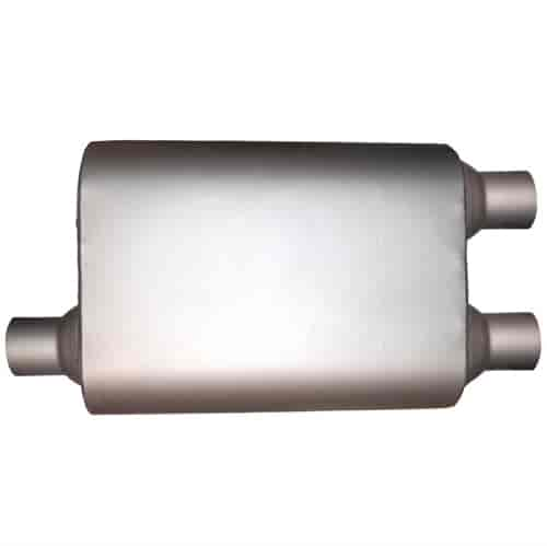 Full Boar Truck Muffler 2.5" Inlet, 2.5" Outlet