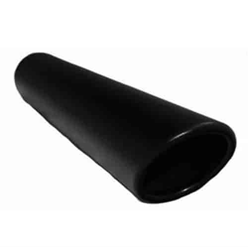 Powder Coated Black Exhaust Tip Angle Cut 3