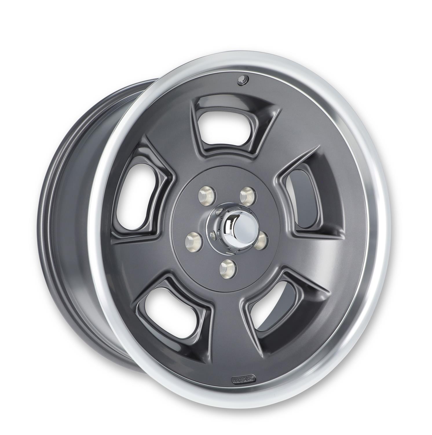 Sprint Front Wheel, Size: 19x8.5", Bolt Pattern: 5x5", Backspace: 4.75" [Anthracite with Machined Lip - Semi Gloss Clearcoat]