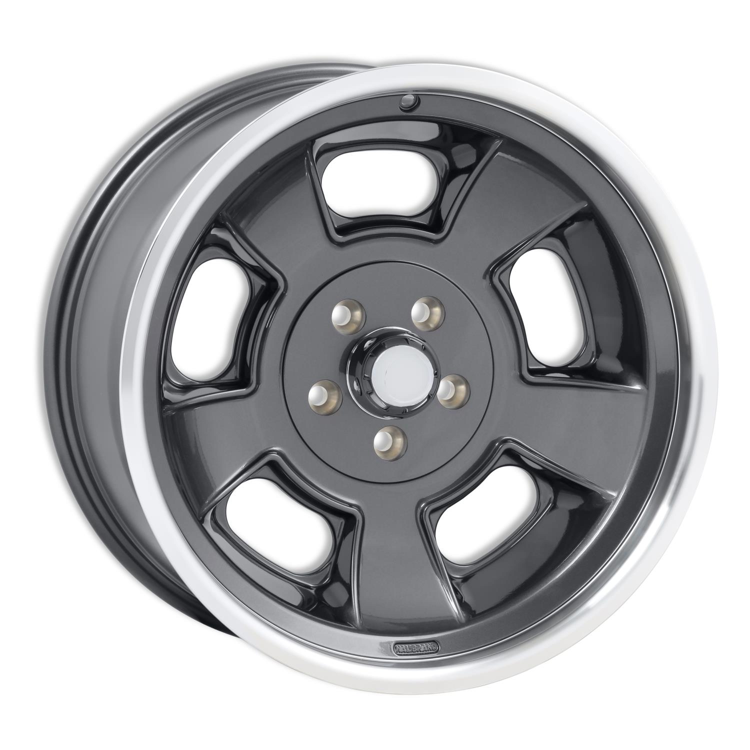 Sprint Rear Wheel, Size: 20x10", Bolt Pattern: 5x5", Backspace: 5.5" [Anthracite with Machined Lip - Gloss Clearcoat]