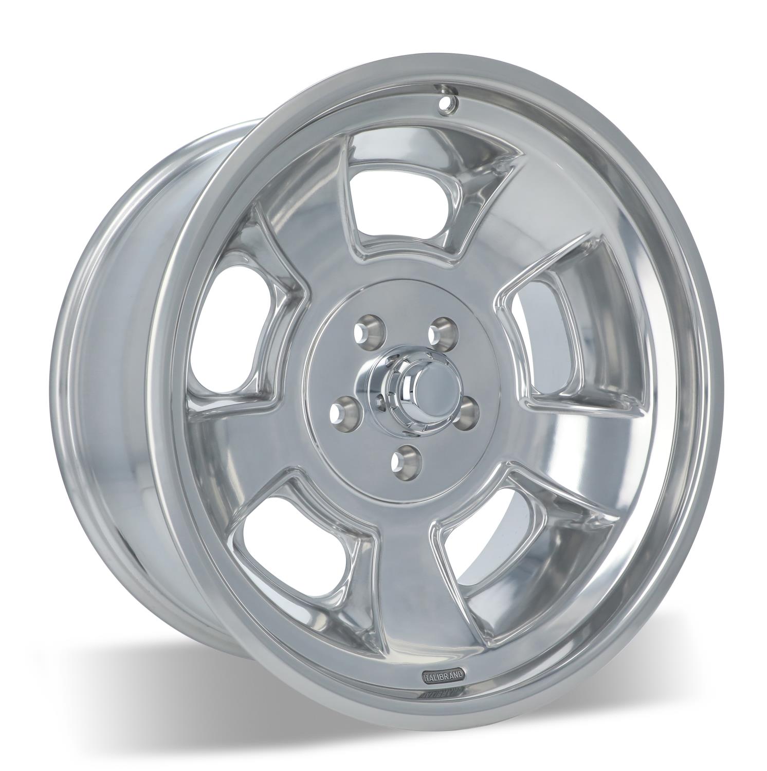 Sprint Rear Wheel, Size: 20x10", Bolt Pattern: 5x5", Backspace: 5.5" [Polished - Gloss Clearcoat]