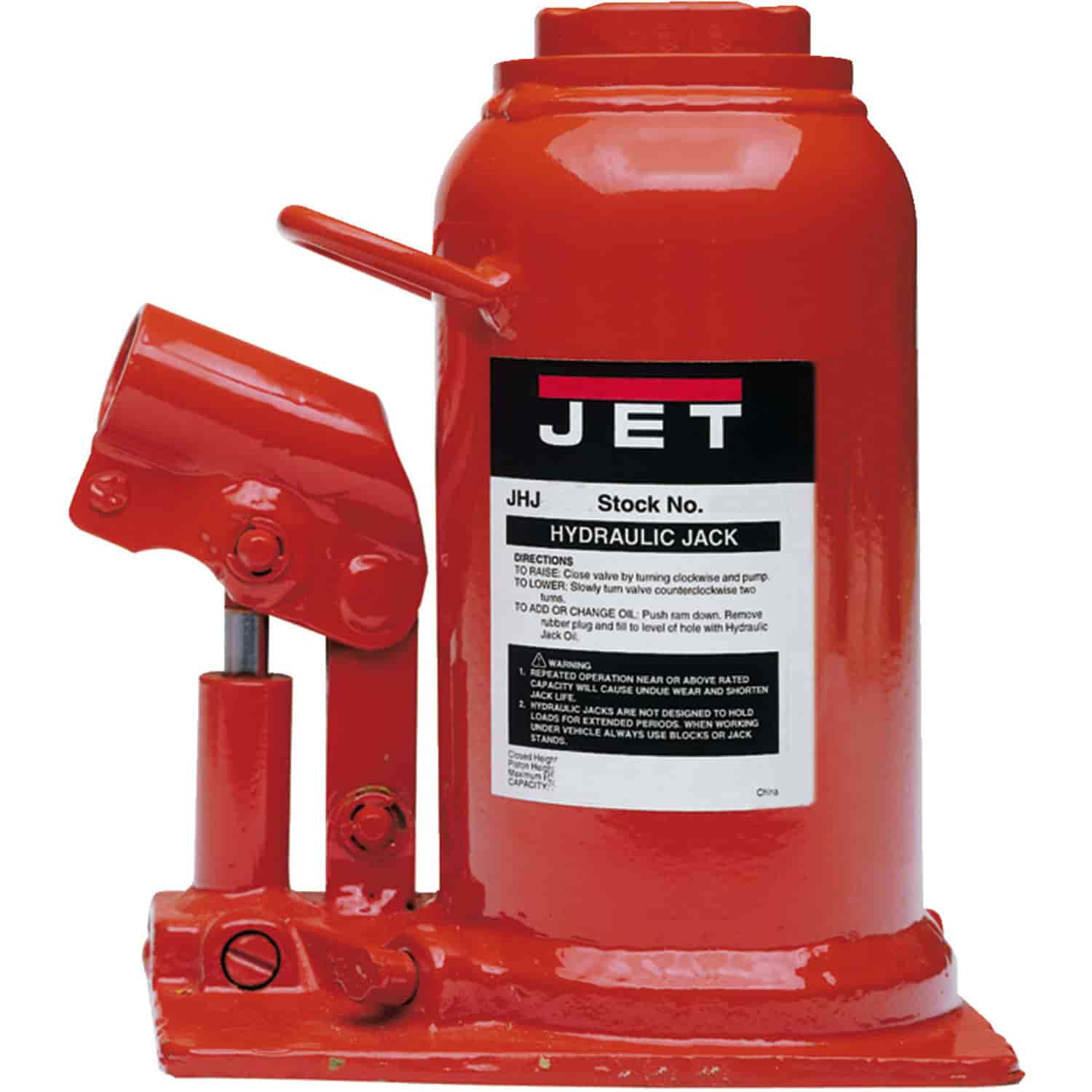 Hydraulic Bottle Jack Load Capacity: 12-1/2 Tons