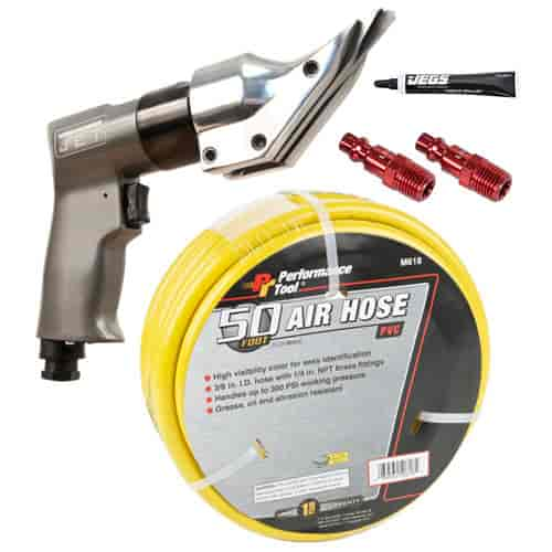 R6 Air Metal Shears Kit Includes: R6 Air Metal Shears