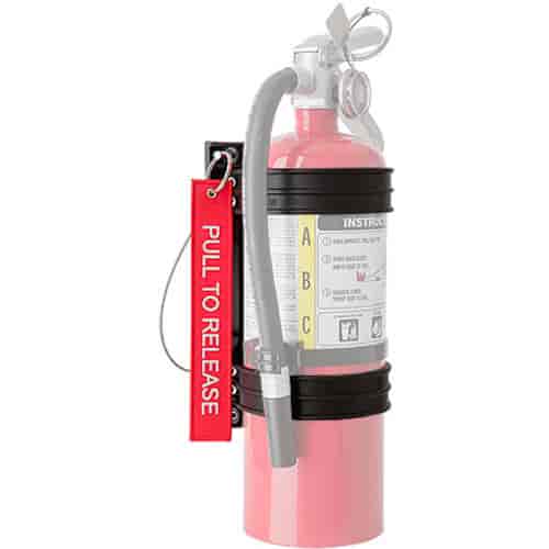 Quick Release Flat Surface Mount Bracket Fire Extinguisher