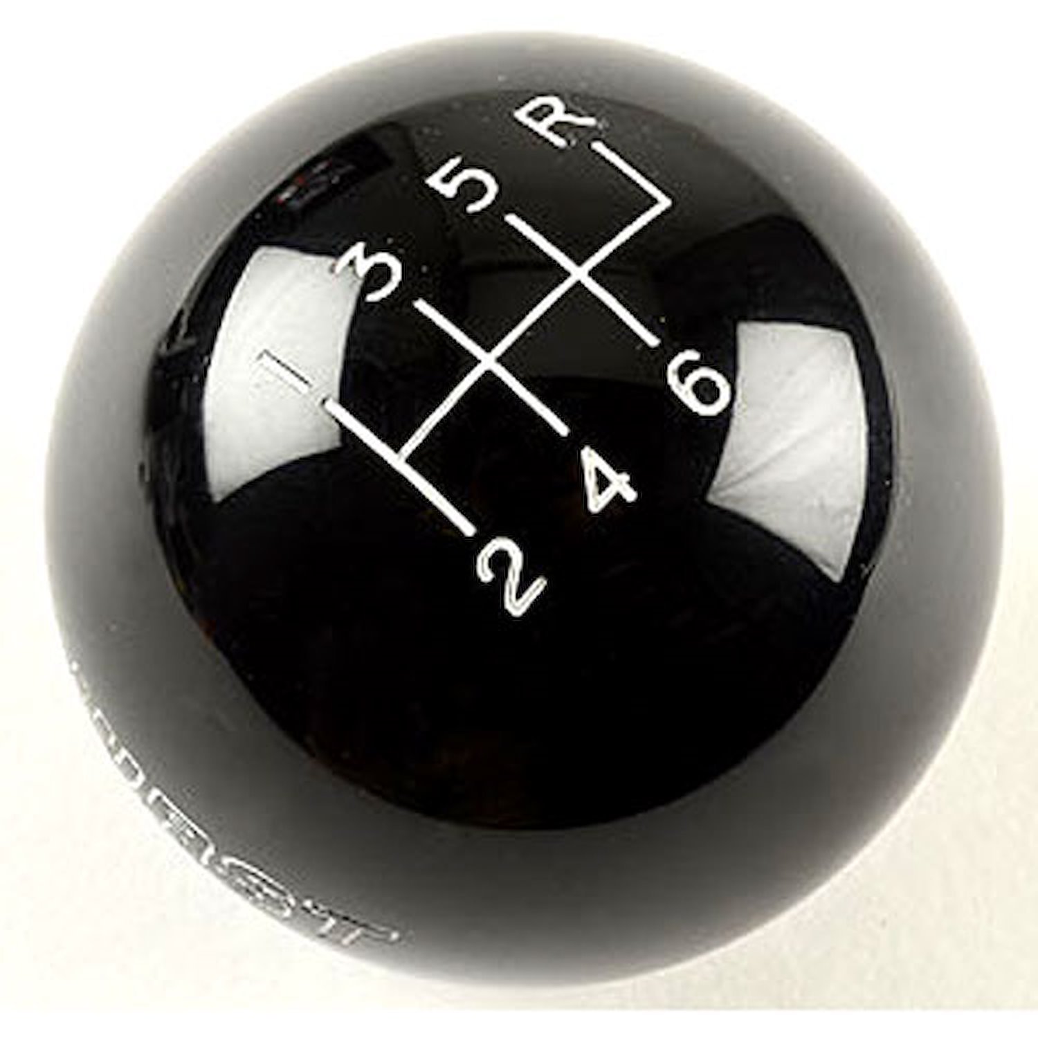 Black Classic Shifter Knob 6-Speed with Reverse on Right/Forward/Up