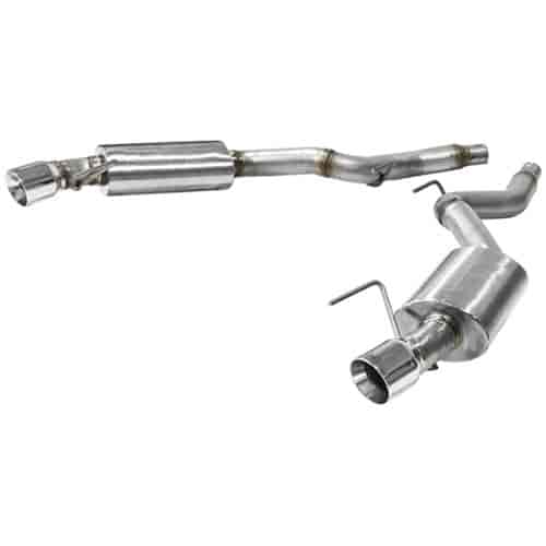 Axle-Back Exhaust System 2015-2017 Ford Mustang 2.3L Ecoboost/3.7L V6