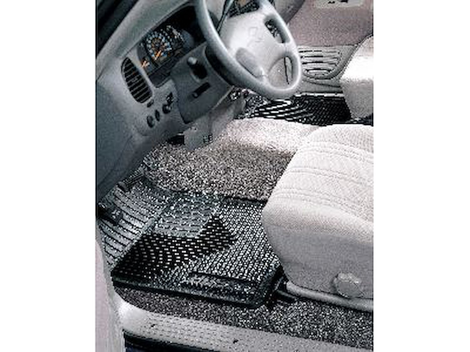 Black Heavy Duty Front Floor Mats, Fits Various Vehicle Applications *While Supplies Last*