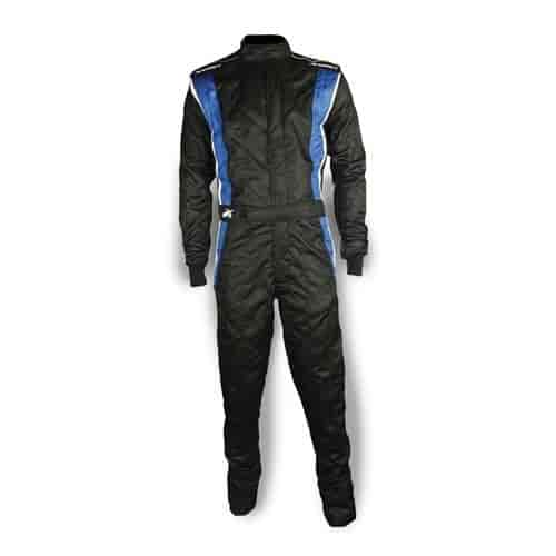 Phenom DS 2-Layer Suit Small - Black/Blue