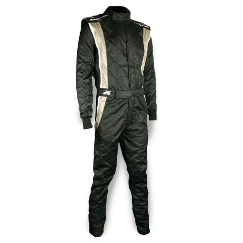 Phenom DS 2-Layer Suit Medium - Black/Gray