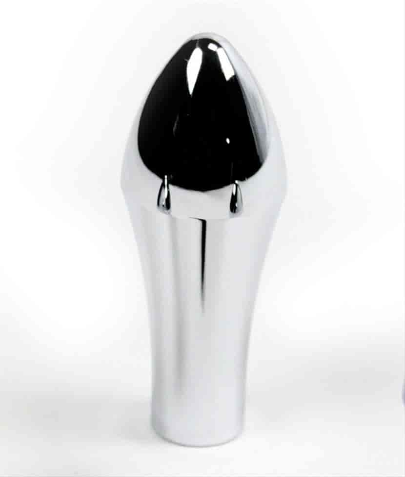 Retro Gear Shift Knob Black Powder-Coated Steel