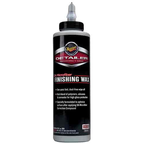 Dual Action Microfiber Finishing Wax 16 OZ