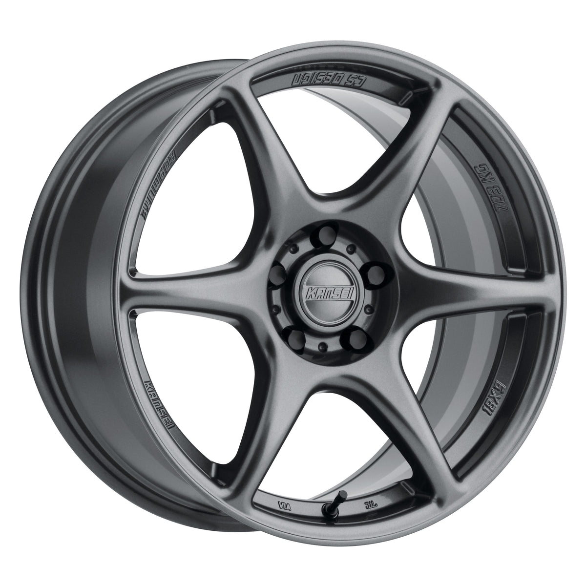 K11G TANDEM Wheel, Size: 19" x 9.50", Bolt Pattern: 5 x 114.300 mm, Backspace: 6.12" [Finish: Gunmetal]