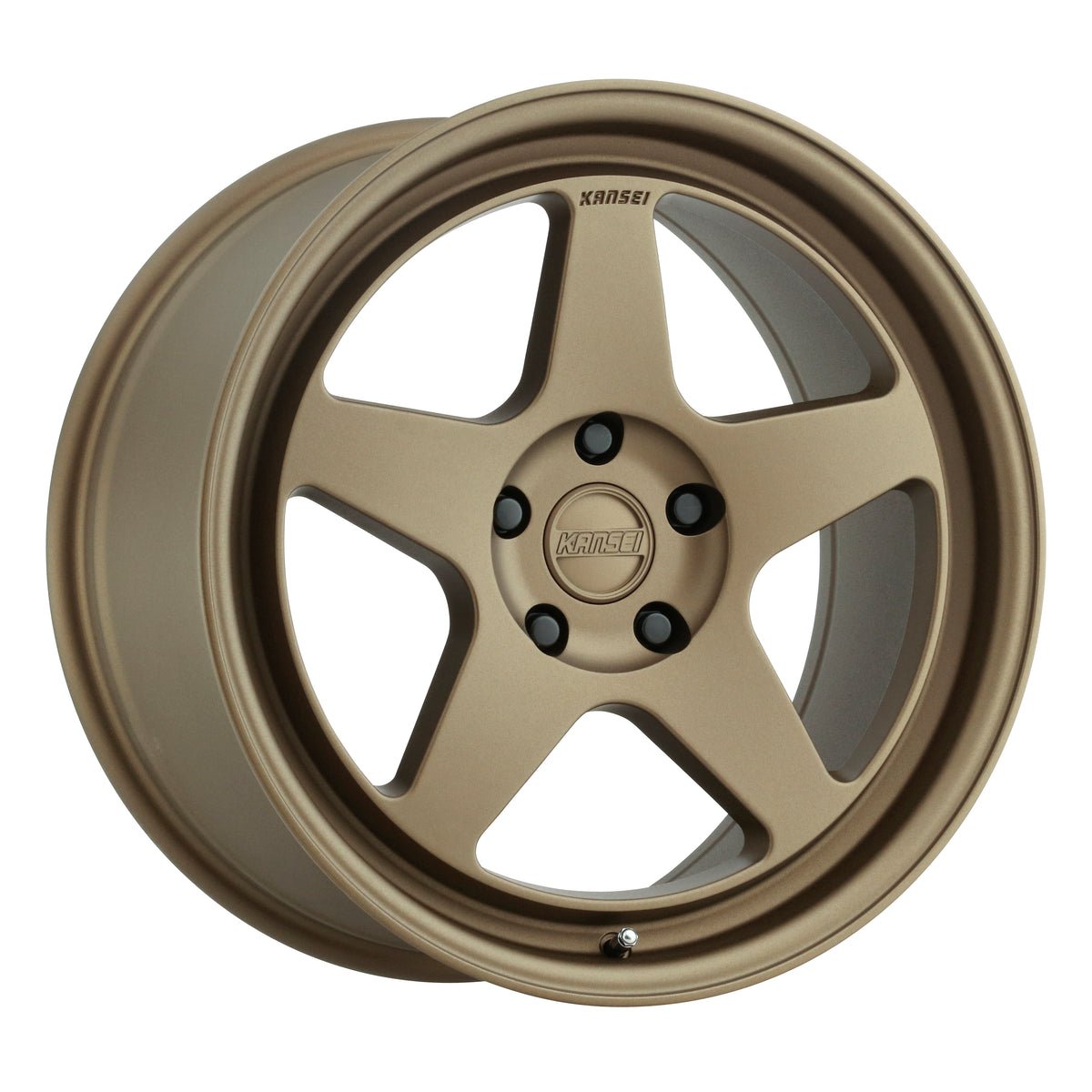 K12B KNP Wheel, Size: 17" x 9", Bolt Pattern: 5 x 114.300 mm, Backspace: 5.87" [Finish: Bronze]