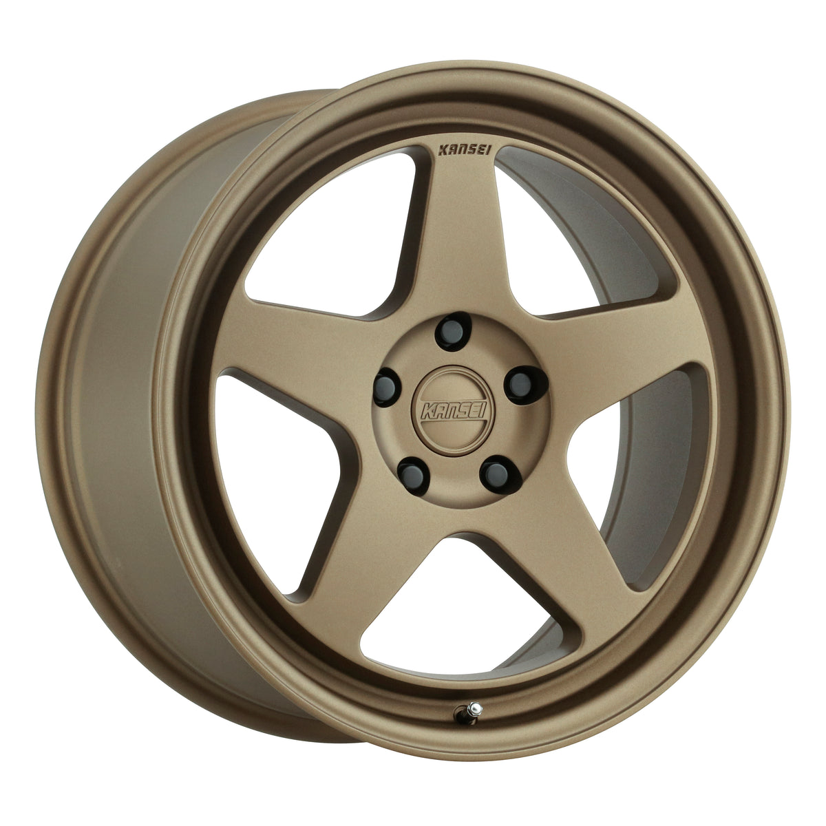 K12B KNP Wheel, Size: 18" x 9", Bolt Pattern: 5 x 100 mm, Backspace: 6.38" [Finish: Bronze]