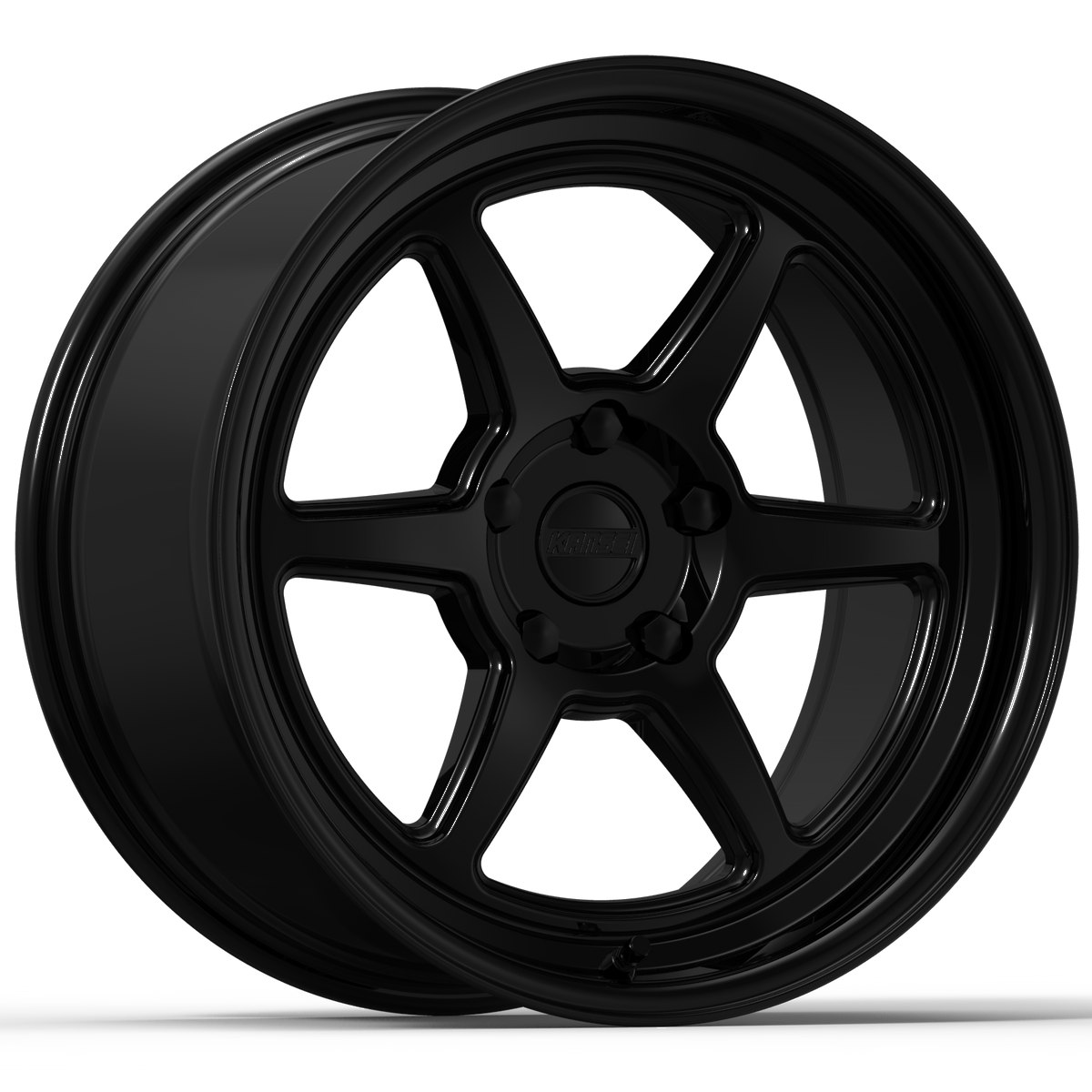 K14MB ROKU Wheel, Size: 17" x 8.50", Bolt Pattern: 6 x 135 mm, Backspace: 4.75" [Finish: Matte Black]