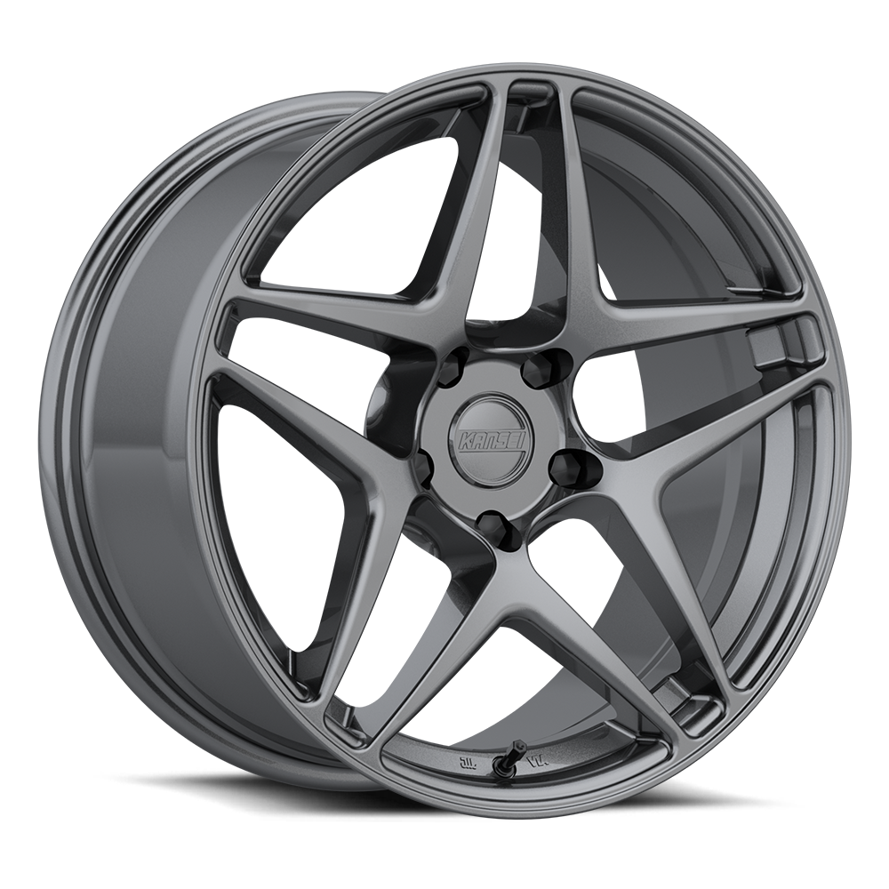 K15G ASTRO Wheel, Size: 19" x 9.50", Bolt Pattern: 5 x 114.300 mm, Backspace: 6.63" [Finish: Gunmetal]