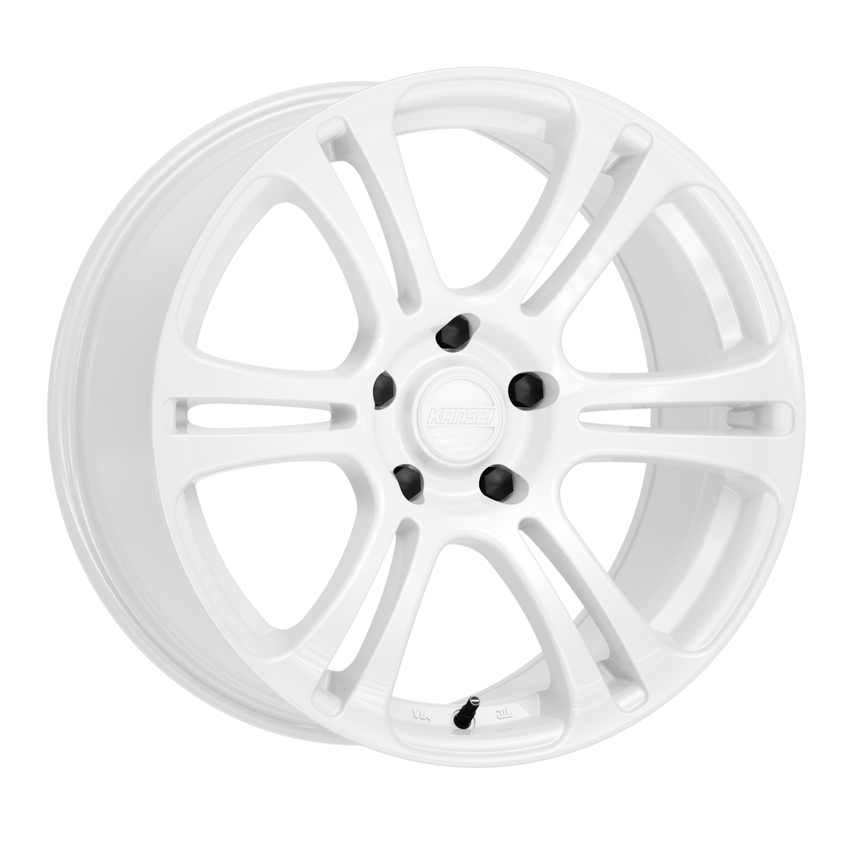 K16W NEO Wheel, Size: 18" x 10.50", Bolt Pattern: 5 x 114.300 mm, Backspace: 6.62" [Finish: Gloss White]