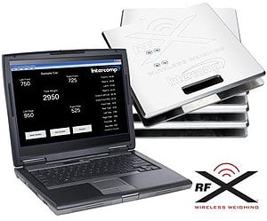 RFX Pro PC Wireless Scale System Includes: (4)