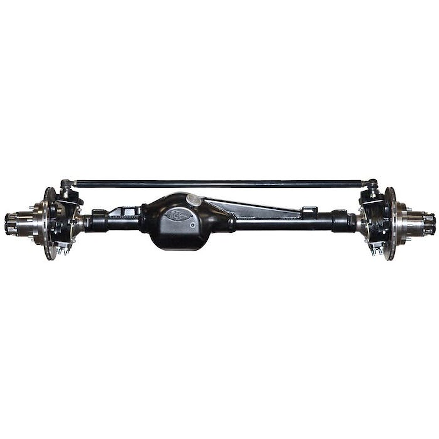 301304-1-KIT Rock Assault Fully-Built Front Axles, +5 Width LHD High-Pinion 5.29 Detroit Creeper Flanges Toyota