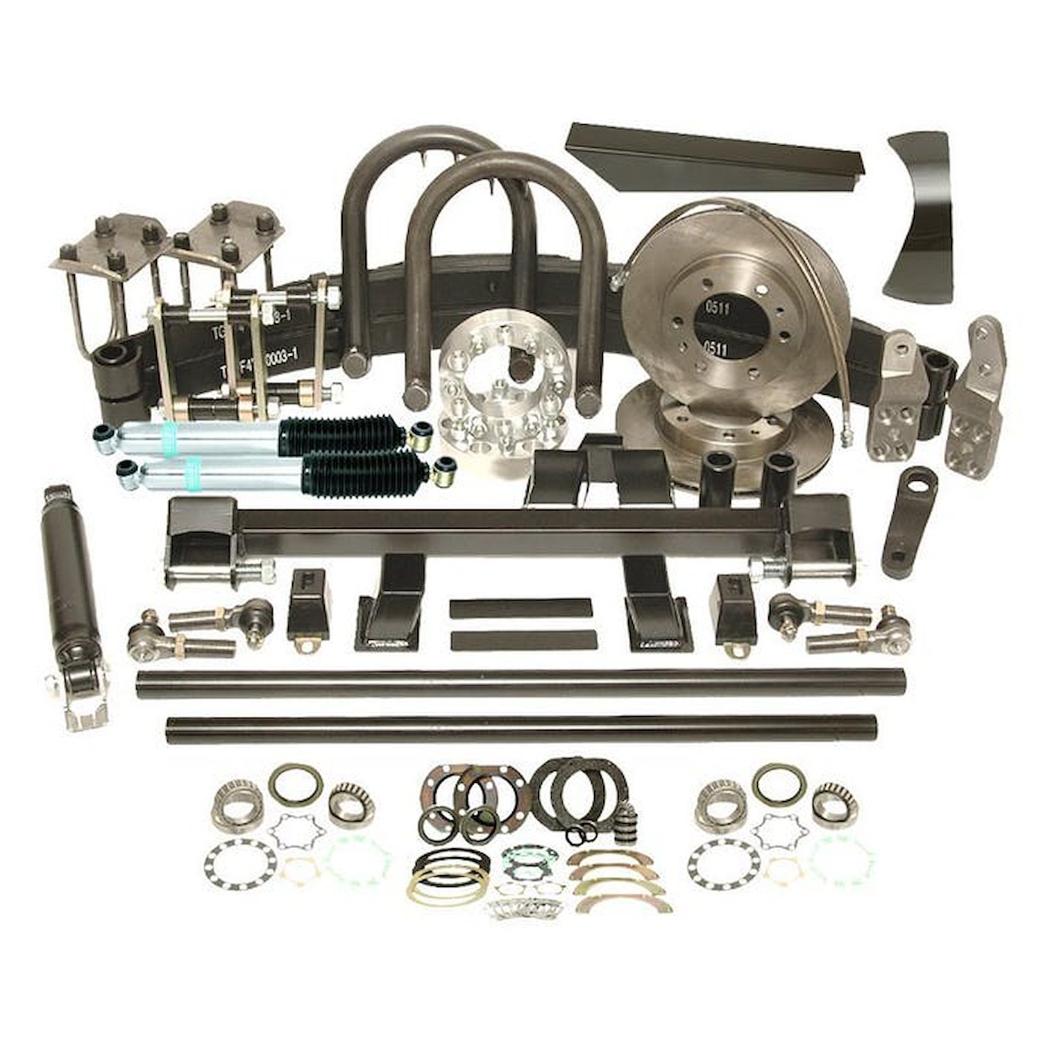 302129-1-KIT IFS Eliminator Kit, RHD 4" HD Springs, 6-Stud Arms