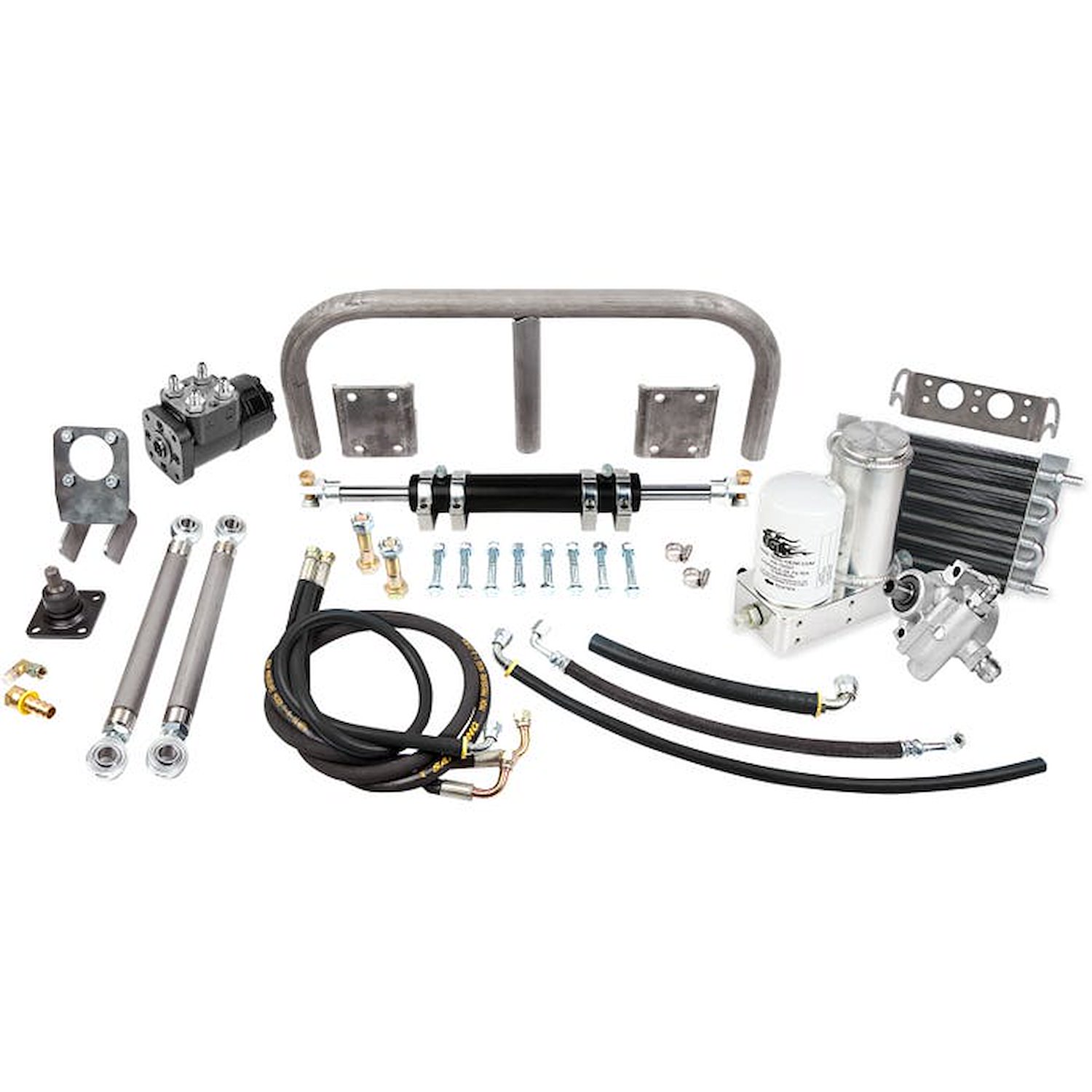TGI-309494 Universal Heavy Duty Full Hydraulic Steering Kit - 8.75-Inch HD RAM