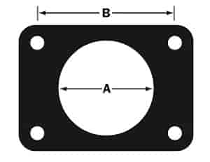 Collector Gasket Center: 2-5/8"