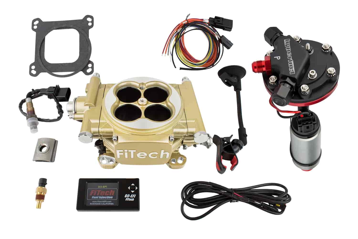 Easy Street EFI 600 HP Throttle Body System Master Kit Includes: Hy-Fuel Tight-Fit In-Tank Retrofit Kit