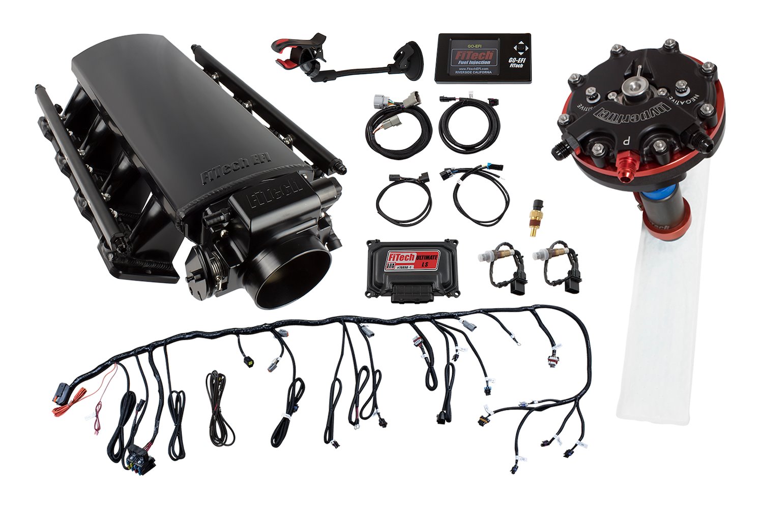 Ultimate LS EFI Induction System LS3/L92 750 HP with Hy-Fuel Single Pump Regulated In-Tank Retrofit Kit