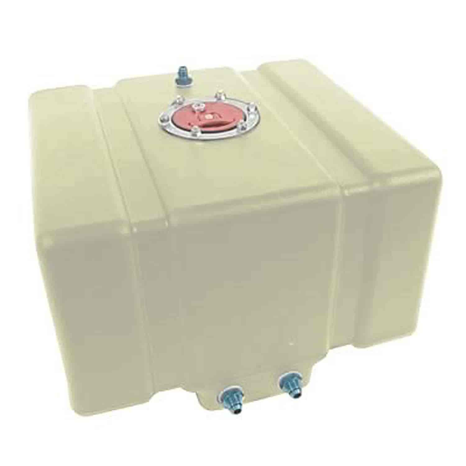 Drag Race Fuel Cell 12-Gallon Horizontal Natural with Foam