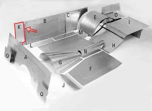 Aluminum Front Kick Panels K