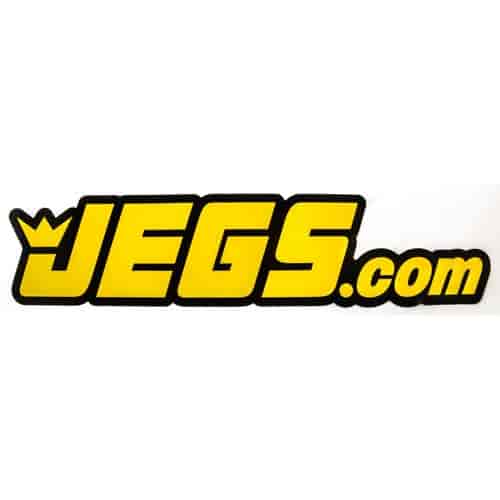 JEGS 101COM: .com Large Decal [25 1/2 in. x 5 5/8 in.] - JEGS