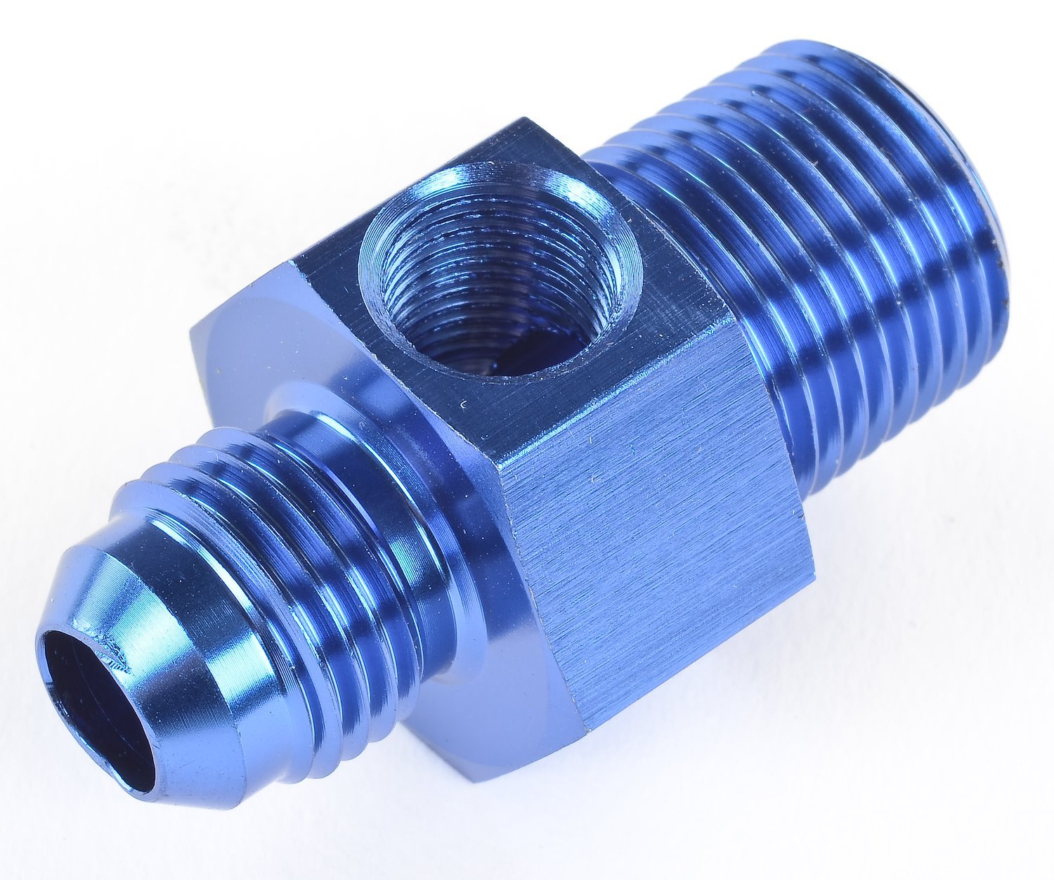 JEGS 100524: Fuel Pressure Adapter Fitting -6AN Male to 3/8 NPT