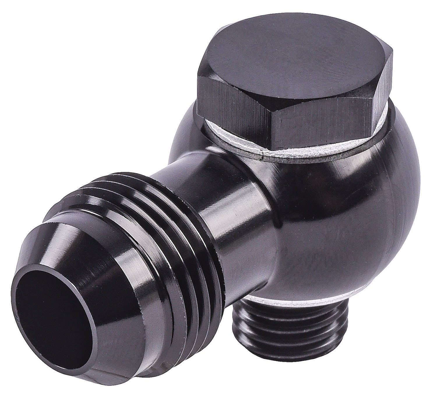 AN Banjo to Metric Bolt Adapter Fitting [-8 AN Banjo, 12 mm x 1.5 Thread Banjo Bolt]