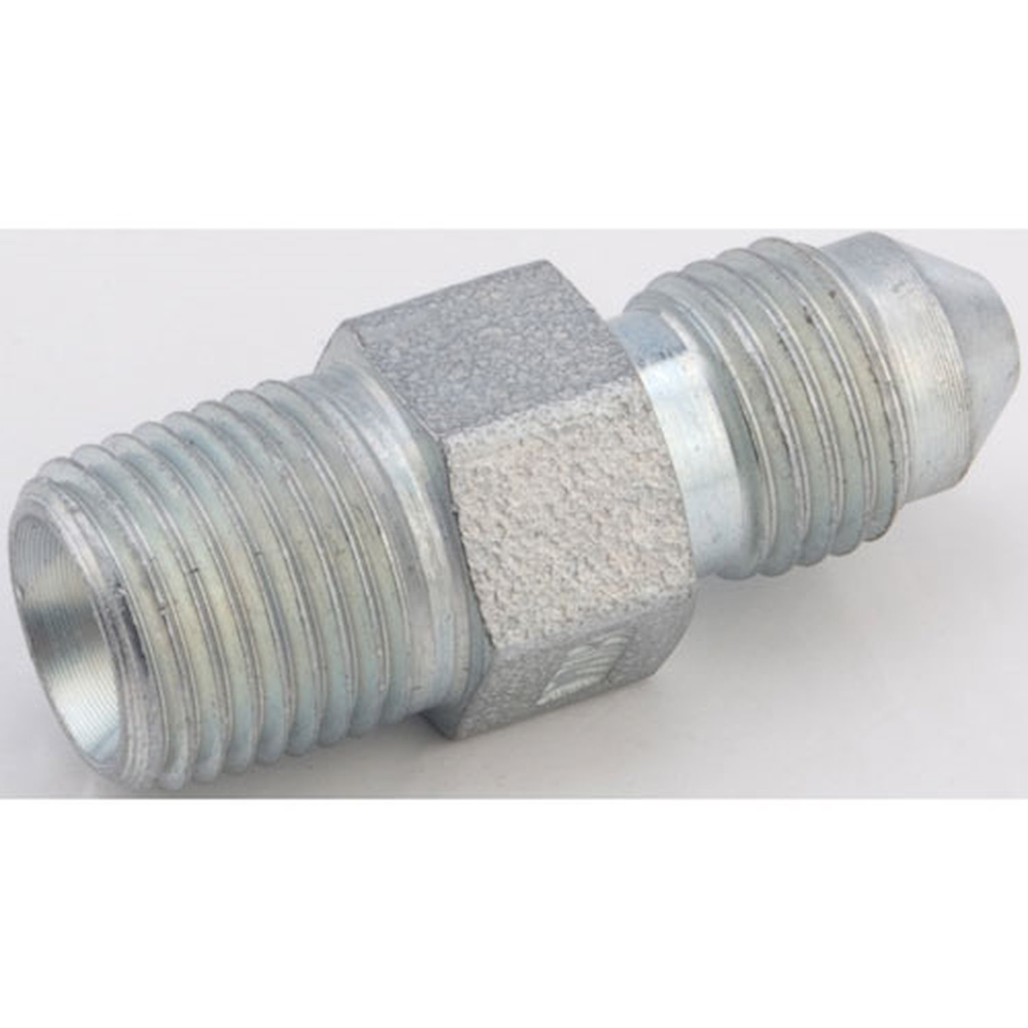 AN to NPT Brake Line Straight Adapter Fitting [-3 AN to 1/8 in. NPT, Steel]