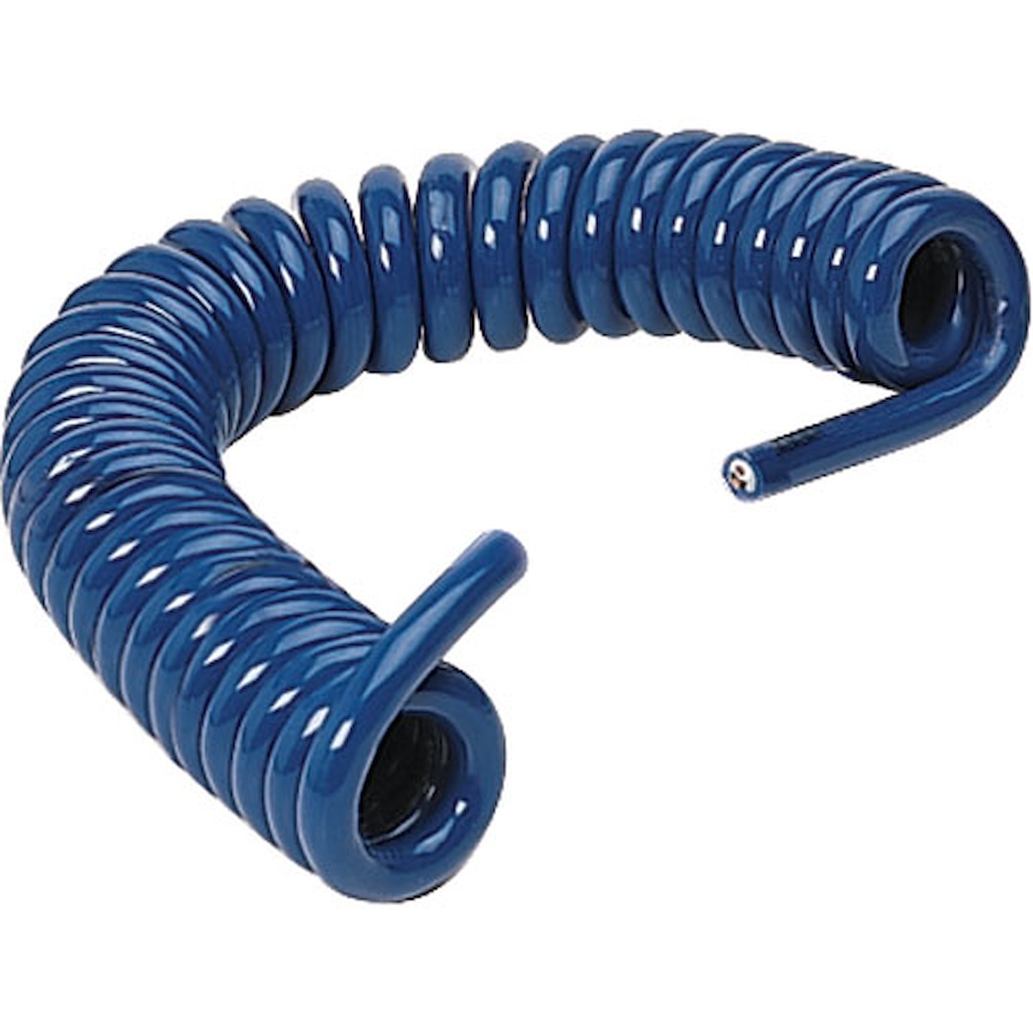 Blue 2 -wire Coil Cord Use with 1