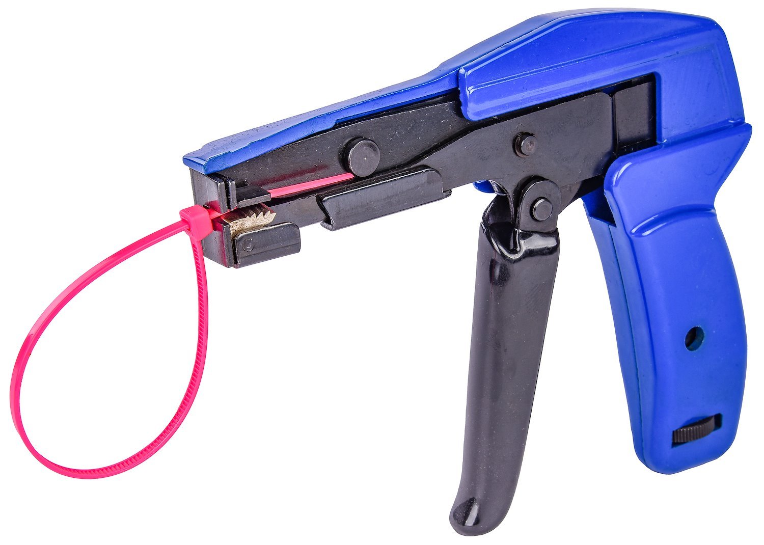 JEGS 10685: Professional Cable Tie Gun | Adjustable Tension | Aluminum  Housing with Steel Internals | Tightens and Cuts Cable Ties | For Cable  Ties Up to 1/4 in. Wide | Blue