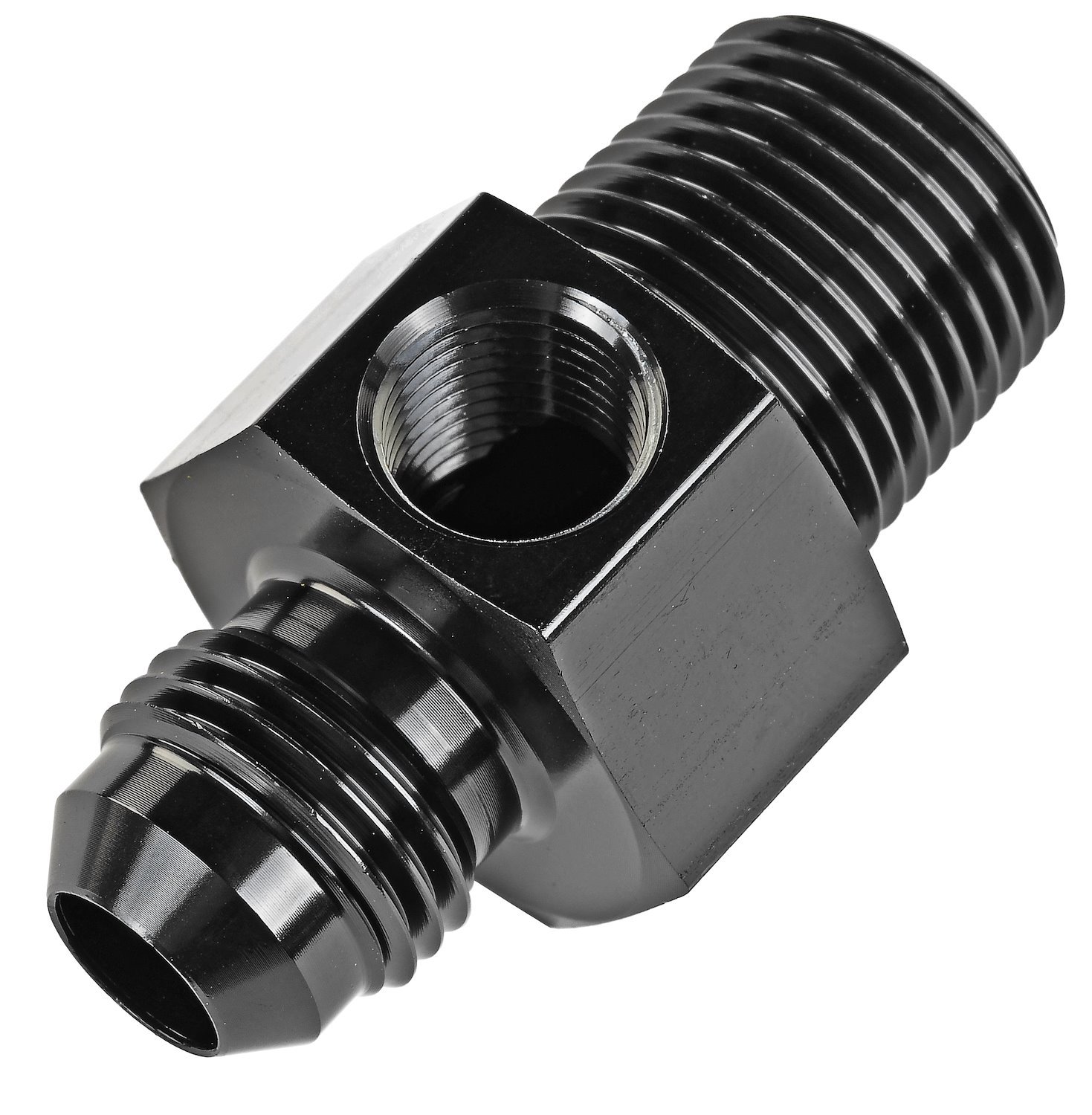 Fuel Pressure Adapter Fitting [-6 AN Male to 3/8 in. NPT]